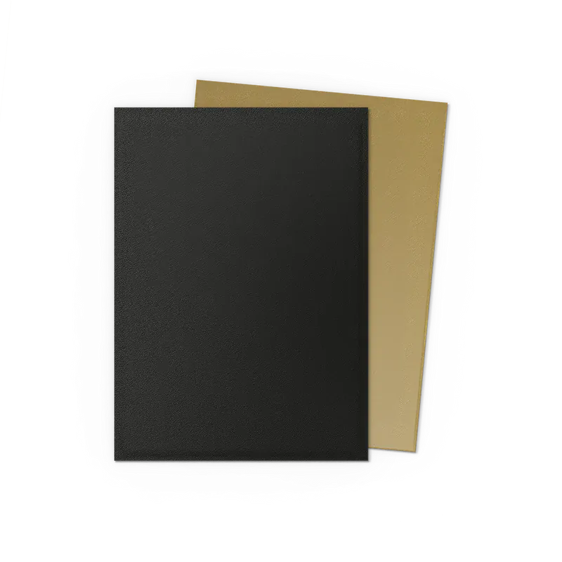 Arcane Tinmen Dragon Shield Matte Dual - Black & Gold (100 Sleeves) available at Northumbrian Tin Soldier