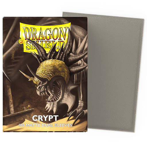Arcane Tinmen Dragon Shield Matte DUAL - Crypt (100 Sleeves) available at Northumbrian Tin Soldier