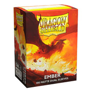 Arcane Tinmen Dragon Shield Matte Dual - Ember (100 Sleeves) available at Northumbrian Tin Soldier