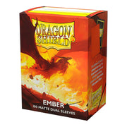 Arcane Tinmen Dragon Shield Matte Dual - Ember (100 Sleeves) available at Northumbrian Tin Soldier