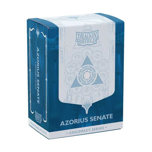 Arcane Tinmen Dragon Shield Matte Dual - Magic: The Gathering Azorius Senate (100 Sleeves) available at Northumbrian Tin Soldier