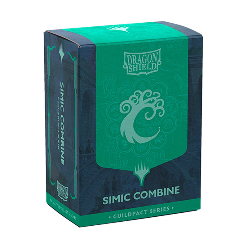 Arcane Tinmen Dragon Shield Matte Dual - Magic: The Gathering Simic Combine (100 Sleeves) available at Northumbrian Tin Soldier