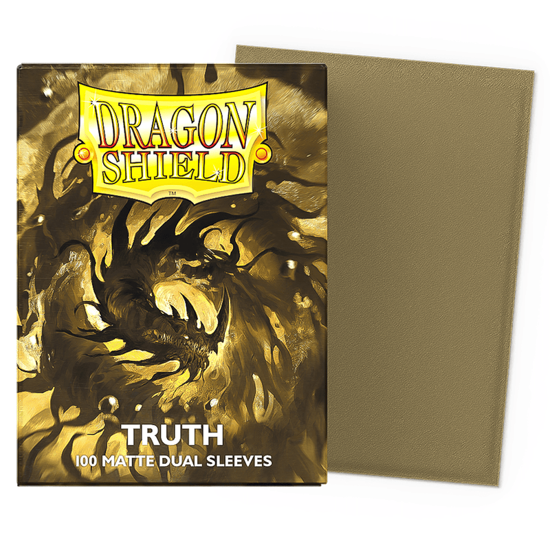 Arcane Tinmen Dragon Shield Matte Dual - Truth (100 Sleeves) available at Northumbrian Tin Soldier