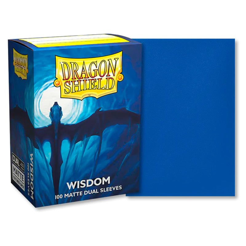 Arcane Tinmen Dragon Shield Matte Dual - Wisdom (100 Sleeves) available at Northumbrian Tin Soldier