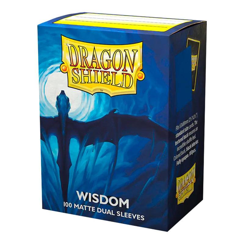 Arcane Tinmen Dragon Shield Matte Dual - Wisdom (100 Sleeves) available at Northumbrian Tin Soldier