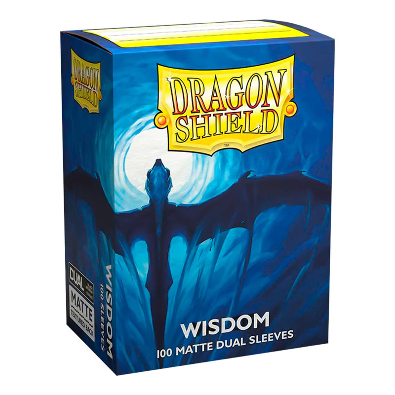 Arcane Tinmen Dragon Shield Matte Dual - Wisdom (100 Sleeves) available at Northumbrian Tin Soldier