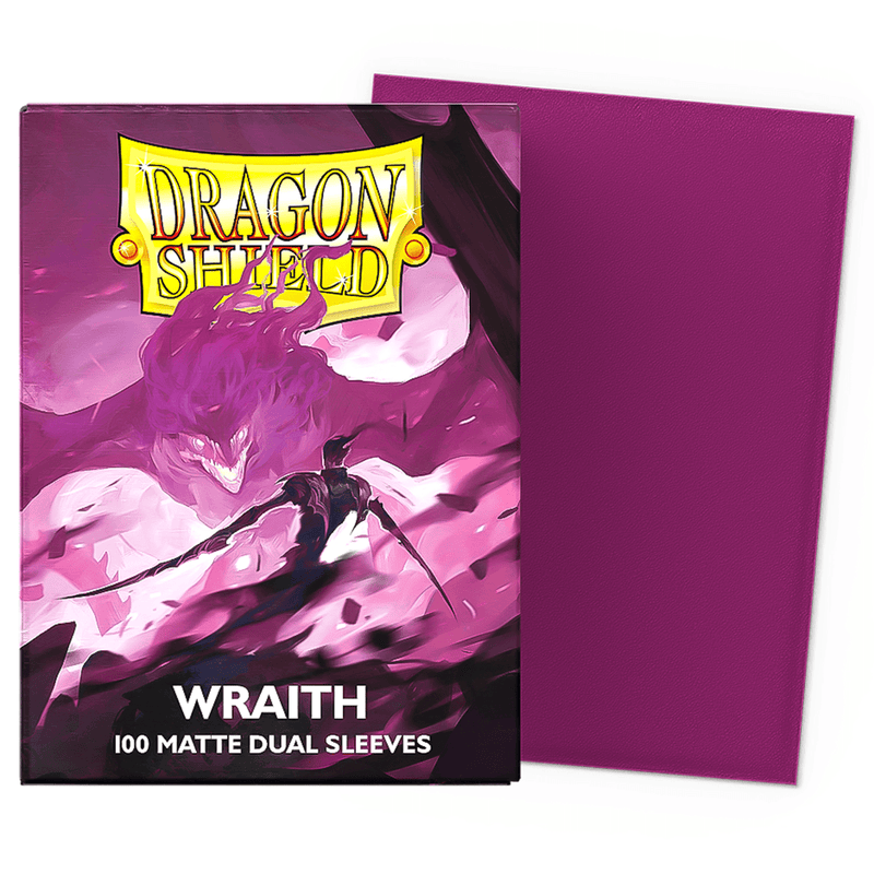 Arcane Tinmen Dragon Shield Matte DUAL - Wraith (100 Sleeves) available at Northumbrian Tin Soldier