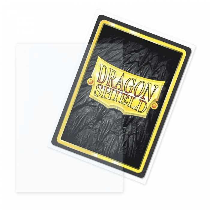 Arcane Tinmen Dragon Shield - Outer Sleeves - Matte Clear (standard size) available at Northumbrian Tin Soldier