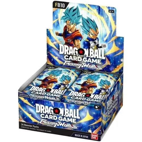 Bandai Dragon Ball Super CG: Fusion World 10 (FB10) Booster Box available at Northumbrian Tin Soldier