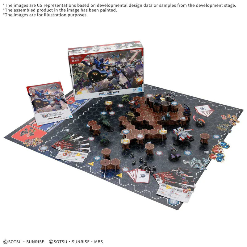 Bandai Gundam Assemble: Deluxe Set 01 (DX01) available at Northumbrian Tin Soldier