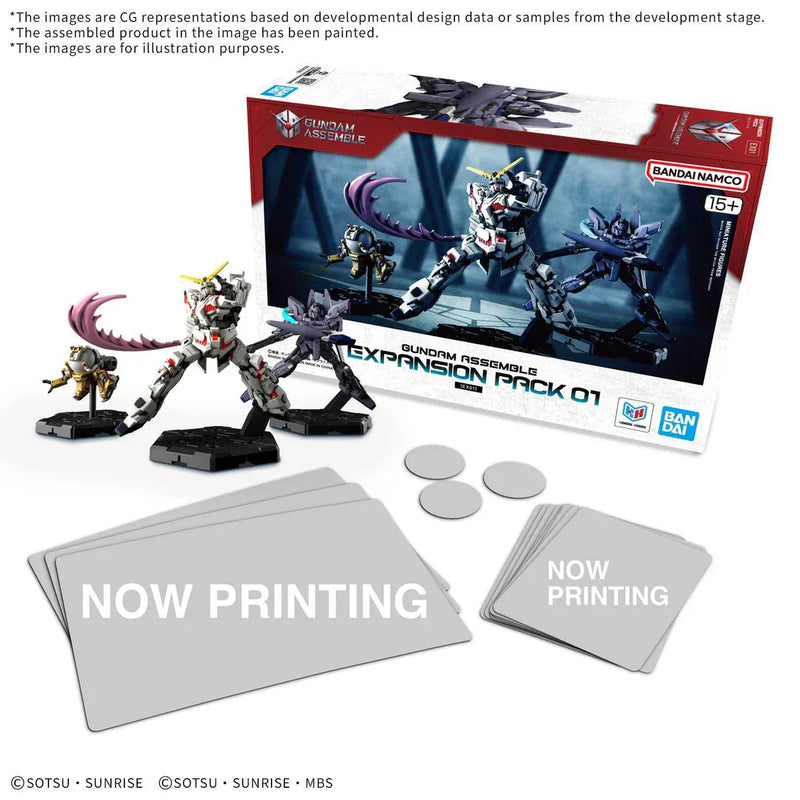 Bandai Gundam Assemble: Expansion Pack 01 (EX01) available at Northumbrian Tin Soldier