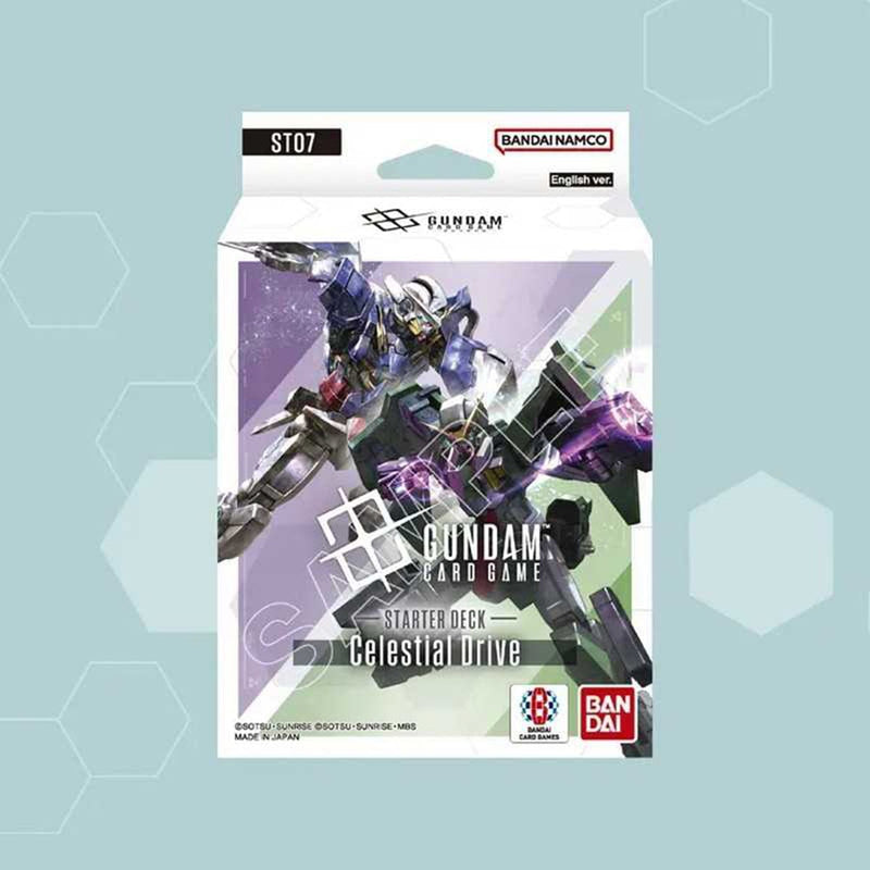 Bandai Gundam Card Game: Celestial Drive Starter Deck (ST07) available at Northumbrian Tin Soldier
