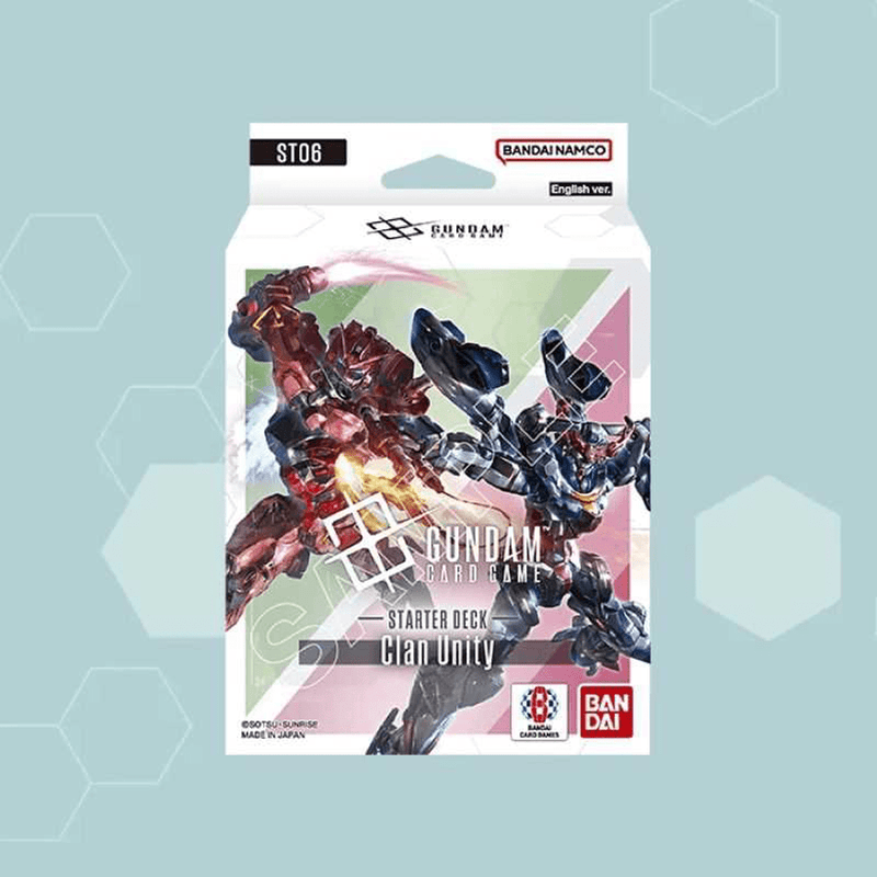 Bandai Gundam Card Game: Clan Unity Starter Deck (ST06) available at Northumbrian Tin Soldier