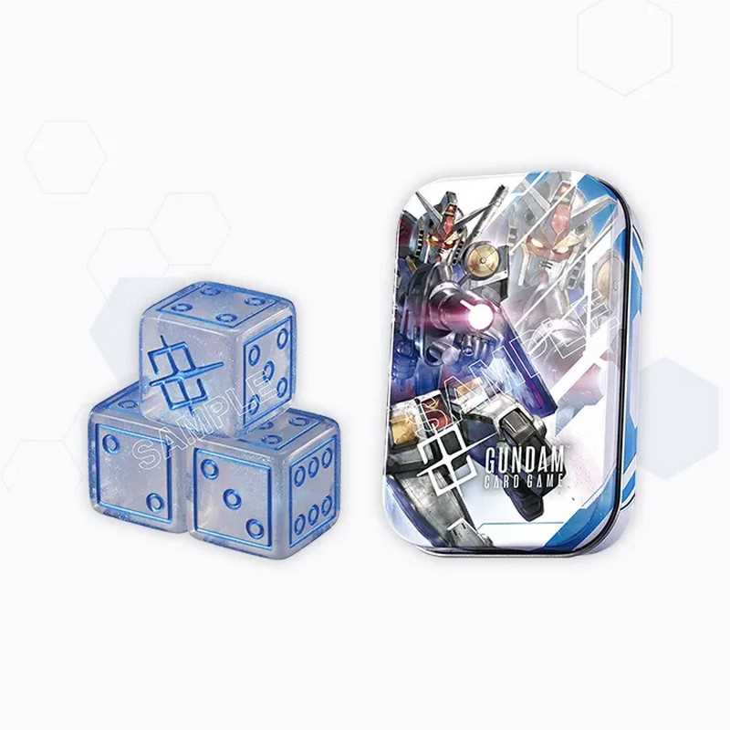 Bandai Gundam Card Game: Damage Counter Dice Set 01 available at Northumbrian Tin Soldier