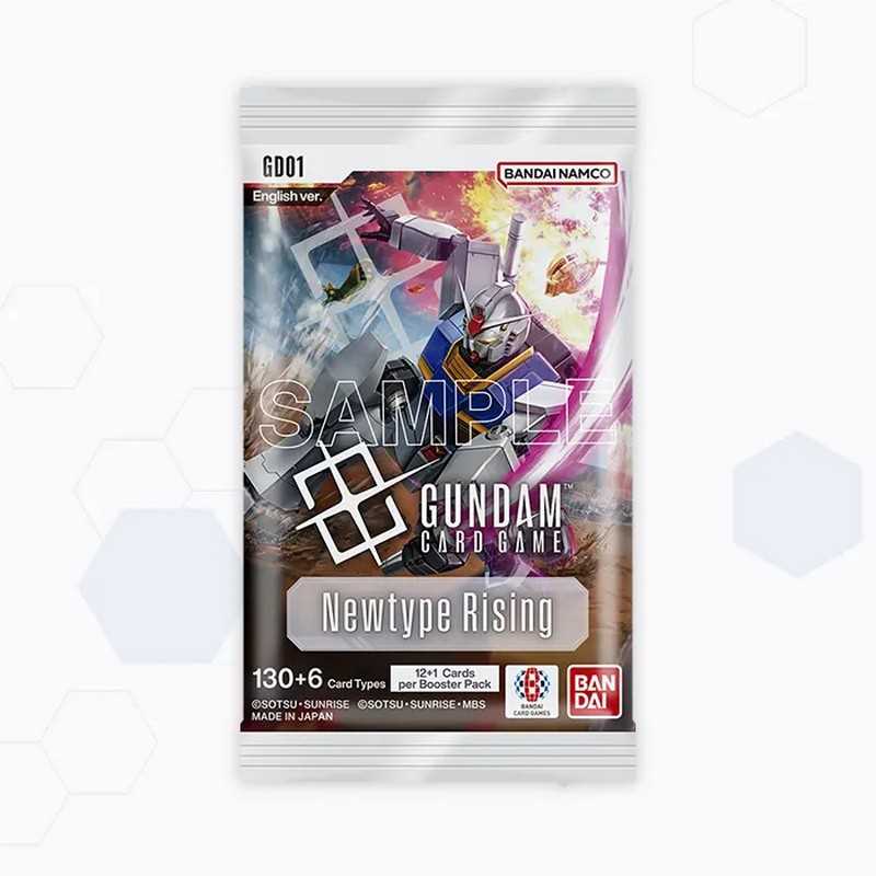 Bandai Gundam Card Game: Newtype Rising Booster Box (GD01) available at Northumbrian Tin Soldier