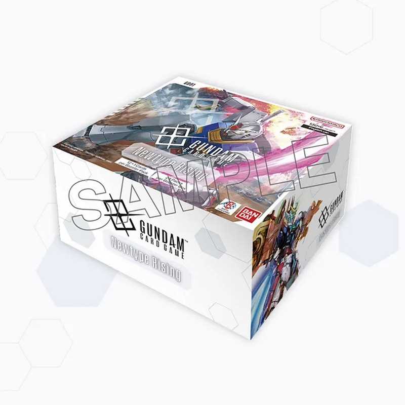 Bandai Gundam Card Game: Newtype Rising Booster Box (GD01) available at Northumbrian Tin Soldier
