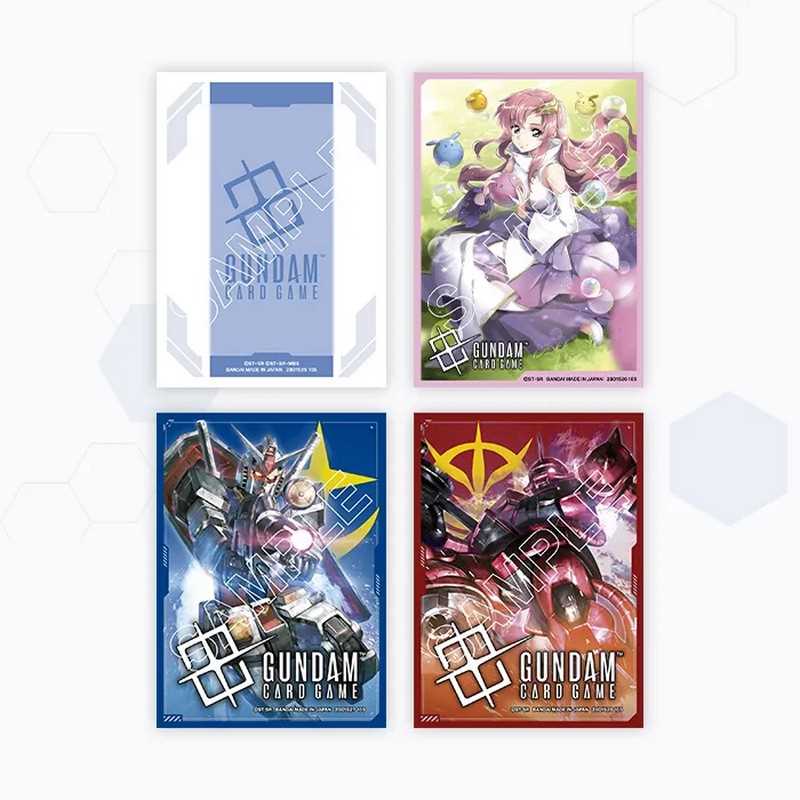 Bandai Gundam Card Game: Official Card Sleeve Bundle 01 available at Northumbrian Tin Soldier