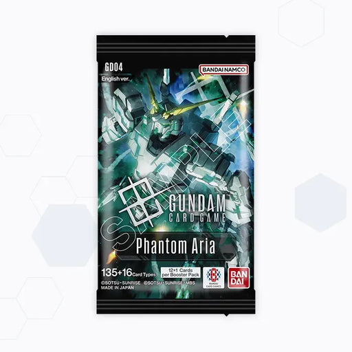 Bandai Gundam Card Game: Phantom Aria GD-04 Booster Pack available at Northumbrian Tin Soldier