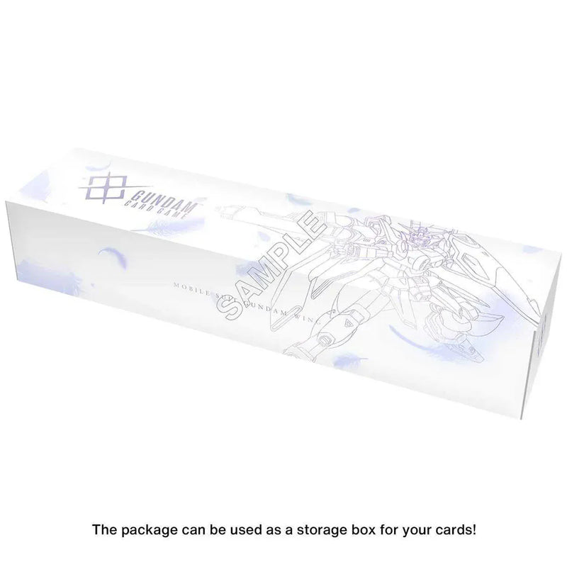 Bandai Gundam Card Game: Premium Accessory Set - Mobile Suit Gundam Wing-(PB01) available at Northumbrian Tin Soldier
