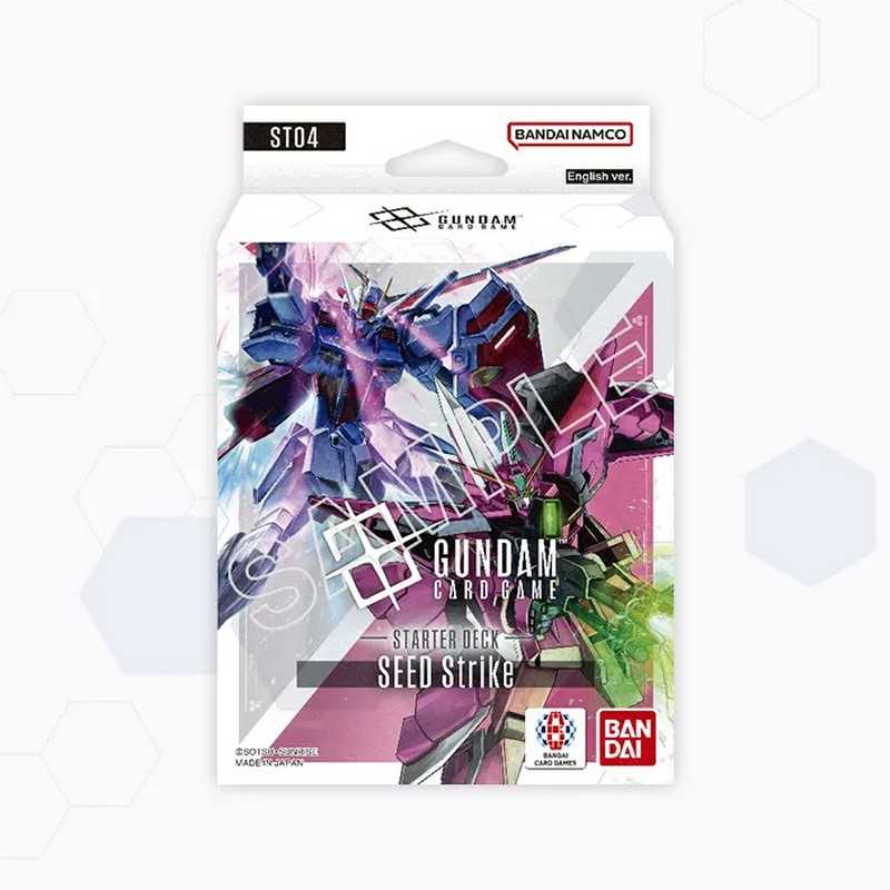 Bandai Gundam Card Game: SEED Strike Starter Deck (ST04) available at Northumbrian Tin Soldier