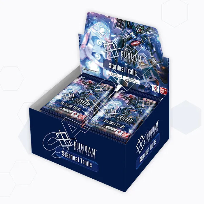 Bandai Gundam Card Game: Stardust Trails Booster Box (GD06) available at Northumbrian Tin Soldier