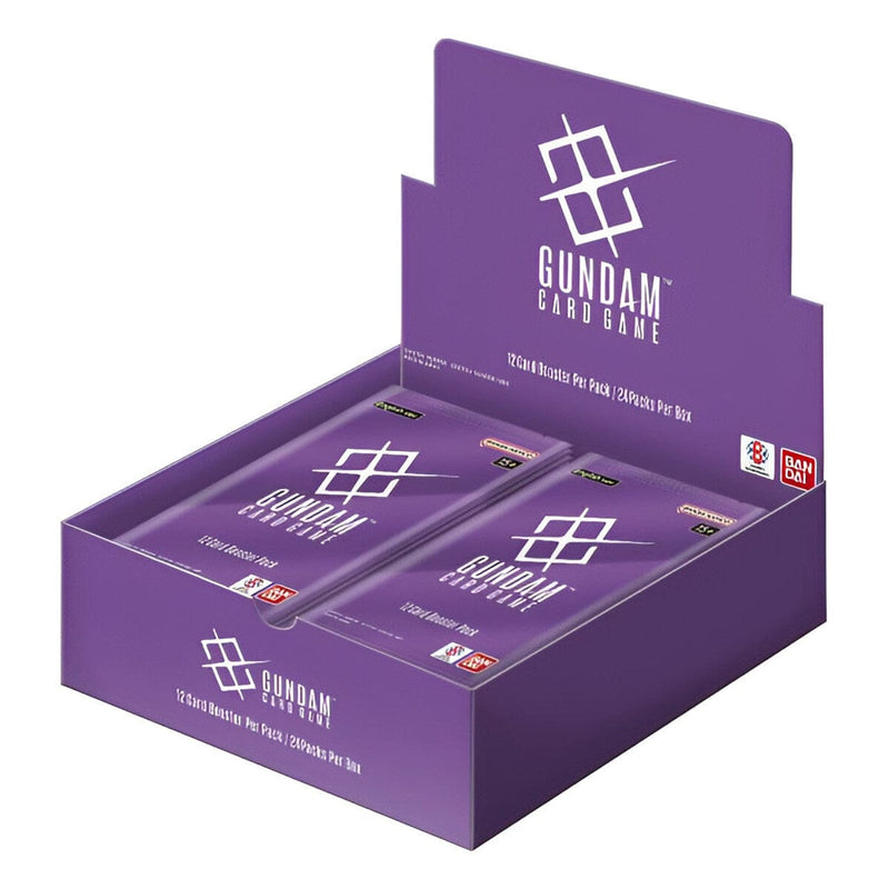 Bandai Gundam Card Game: Steel Requiem Booster Box (GD03) available at Northumbrian Tin Soldier