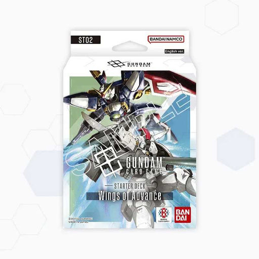 Bandai Gundam Card Game: Wings of Advance Assemble Starter Deck (ST02A) available at Northumbrian Tin Soldier