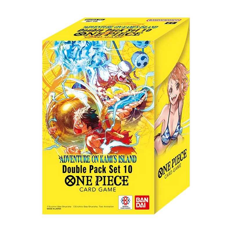 Bandai One Piece Card Game: Adventure on Kamis Island Double Pack Set (DP-10) available at Northumbrian Tin Soldier