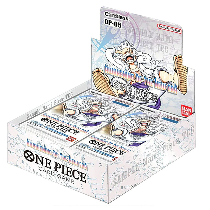 Bandai One Piece Card Game: Awakening Of The New Era(OP-05) Booster Display Box available at Northumbrian Tin Soldier