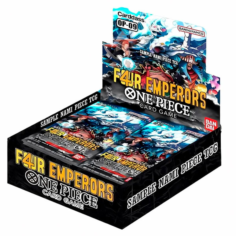 Bandai One Piece Card Game: Emperors In The New World (OP-09) Booster Box available at Northumbrian Tin Soldier
