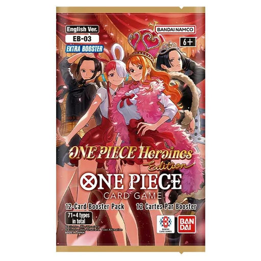 Bandai One Piece Card Game: Heroines Edition (EB-03) Booster Pack available at Northumbrian Tin Soldier