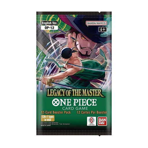 Bandai One Piece Card Game: Legacy of the Master (OP-12) Booster Pack available at Northumbrian Tin Soldier