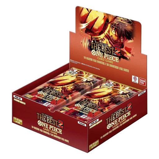 Bandai One Piece Card Game: Premium Booster - The Best: Vol 2 (PRB-02) Booster Box available at Northumbrian Tin Soldier