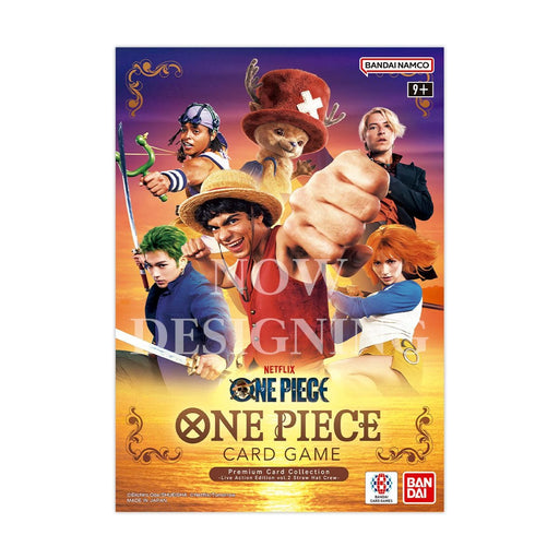 Bandai One Piece Card Game: Premium Card Collection -Live Action Edition Vol.2 Straw Hat Crew available at Northumbrian Tin Soldier