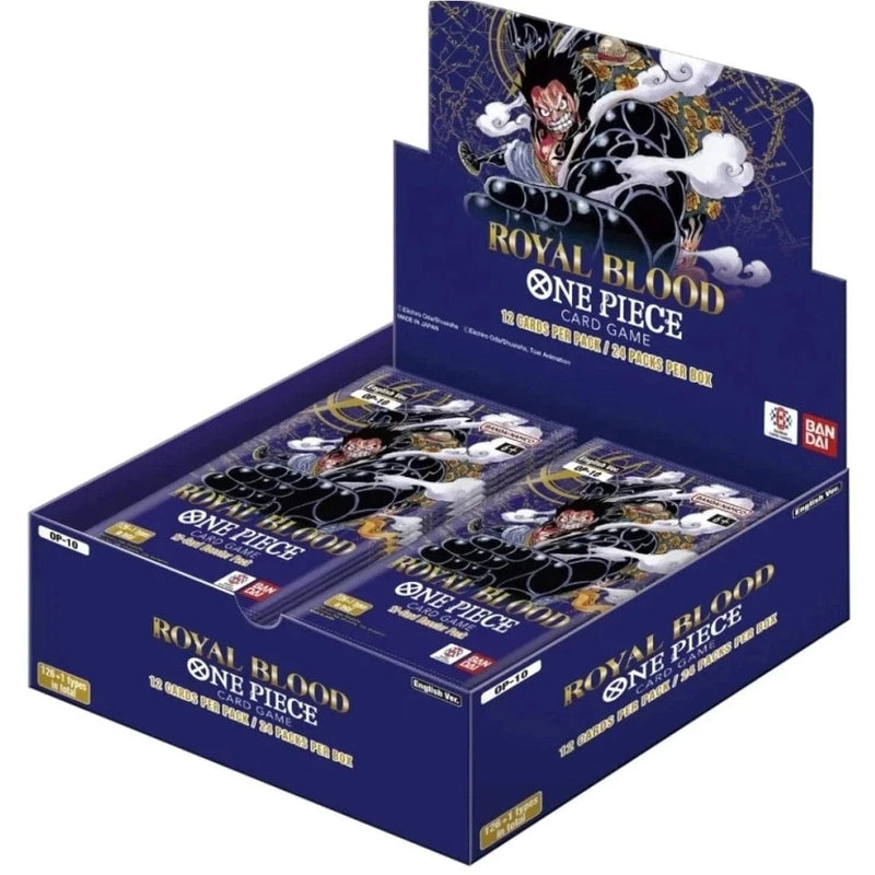 Bandai One Piece Card Game: Royal Blood (OP-10) Booster Box available at Northumbrian Tin Soldier
