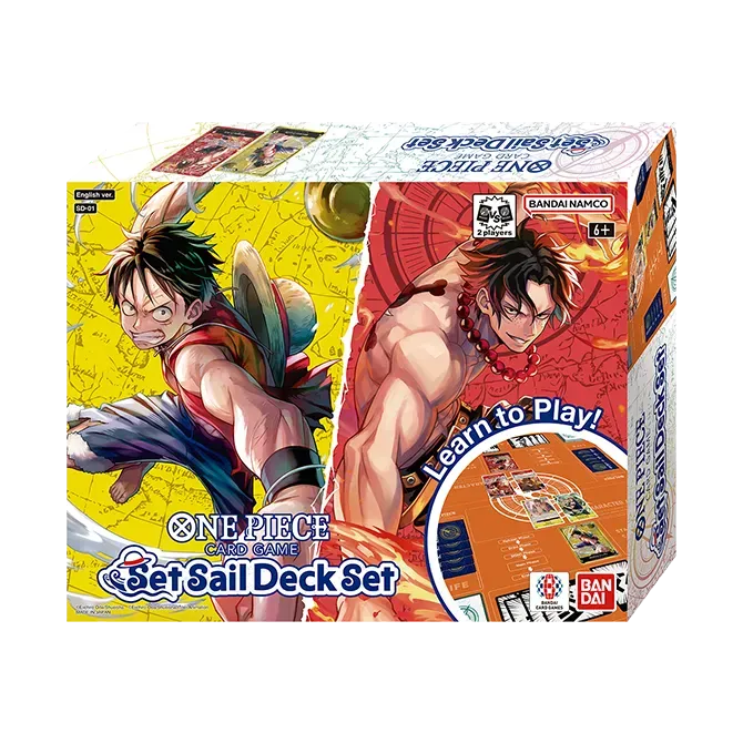 Bandai One Piece Card Game: Set Sail Deck Set [SD-01] available at Northumbrian Tin Soldier