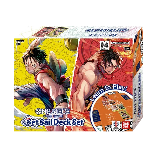 Bandai One Piece Card Game: Set Sail Deck Set [SD-01] available at Northumbrian Tin Soldier