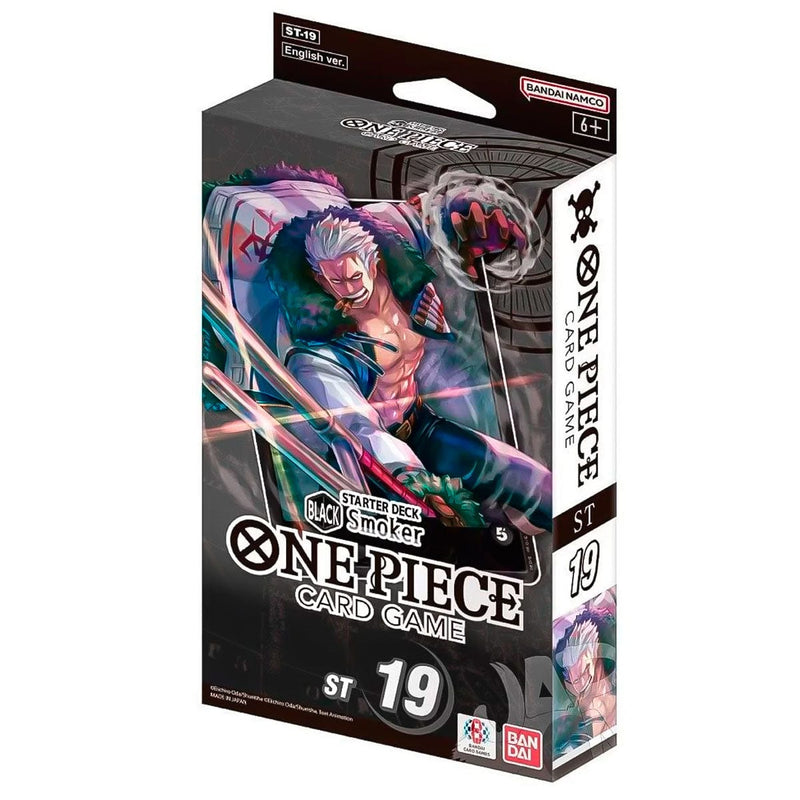 Bandai One Piece Card Game: Starter Deck - Black Smoker (ST-19) available at Northumbrian Tin Soldier