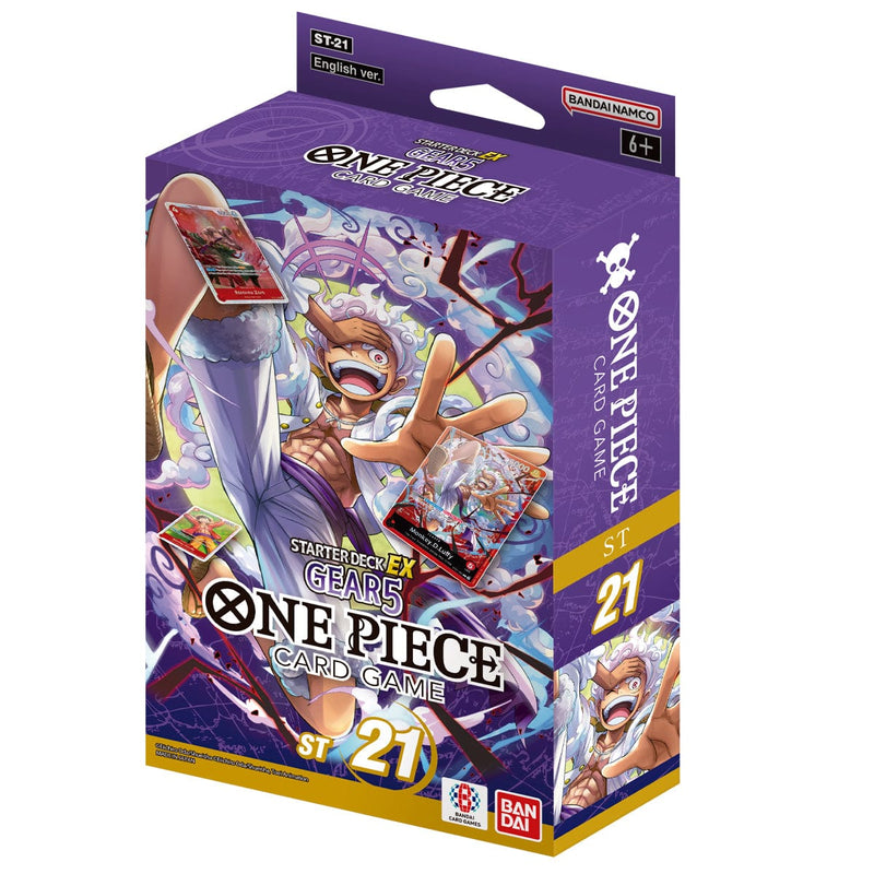 Bandai One Piece Card Game: Starter Deck - Monkey D. Luffy (ST-21) available at Northumbrian Tin Soldier