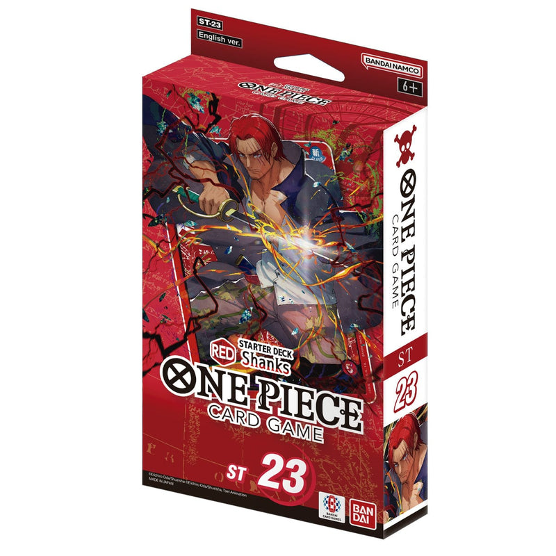 Bandai One Piece Card Game: Starter Deck - Shanks (ST-23) available at Northumbrian Tin Soldier