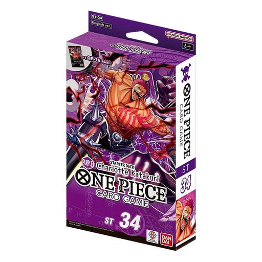 Bandai One Piece Card Game: Starter Deck - (ST-34) available at Northumbrian Tin Soldier