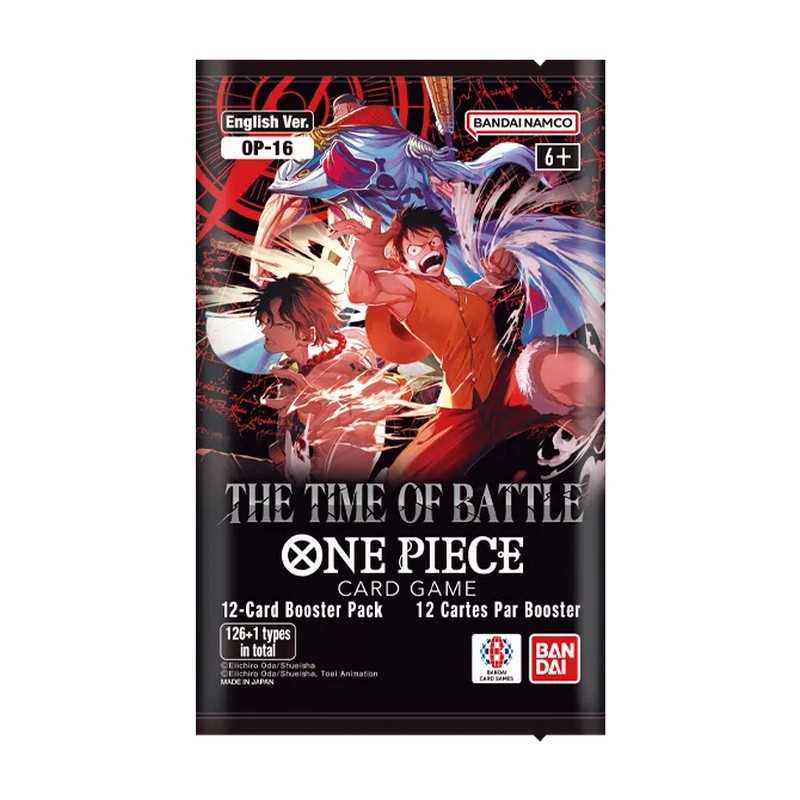 Bandai One Piece Card Game: The Time of Battle (OP-16) Booster Pack available at Northumbrian Tin Soldier