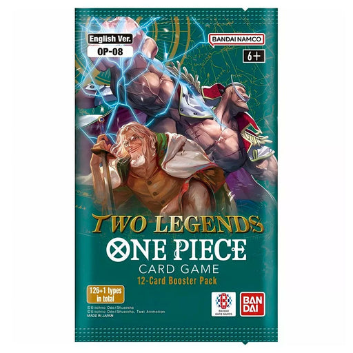 Bandai One Piece Card Game: Two Legends (OP-08) Booster Pack available at Northumbrian Tin Soldier