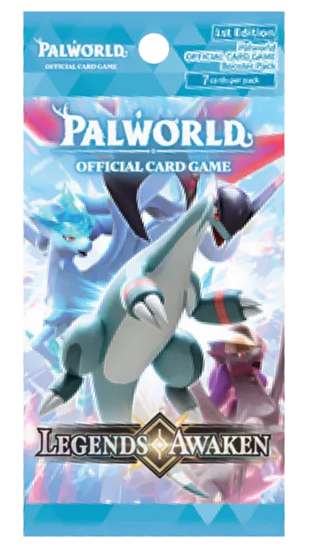 Bushiroad Palworld Official Card Game - Legends awaken - Booster Pack available at Northumbrian Tin Soldier