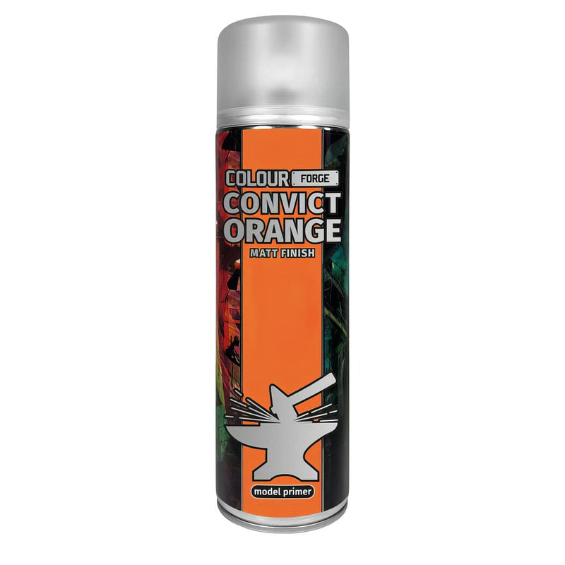 Colour Forge Colour Forge: Convict Orange Spray (500ml) available at Northumbrian Tin Soldier