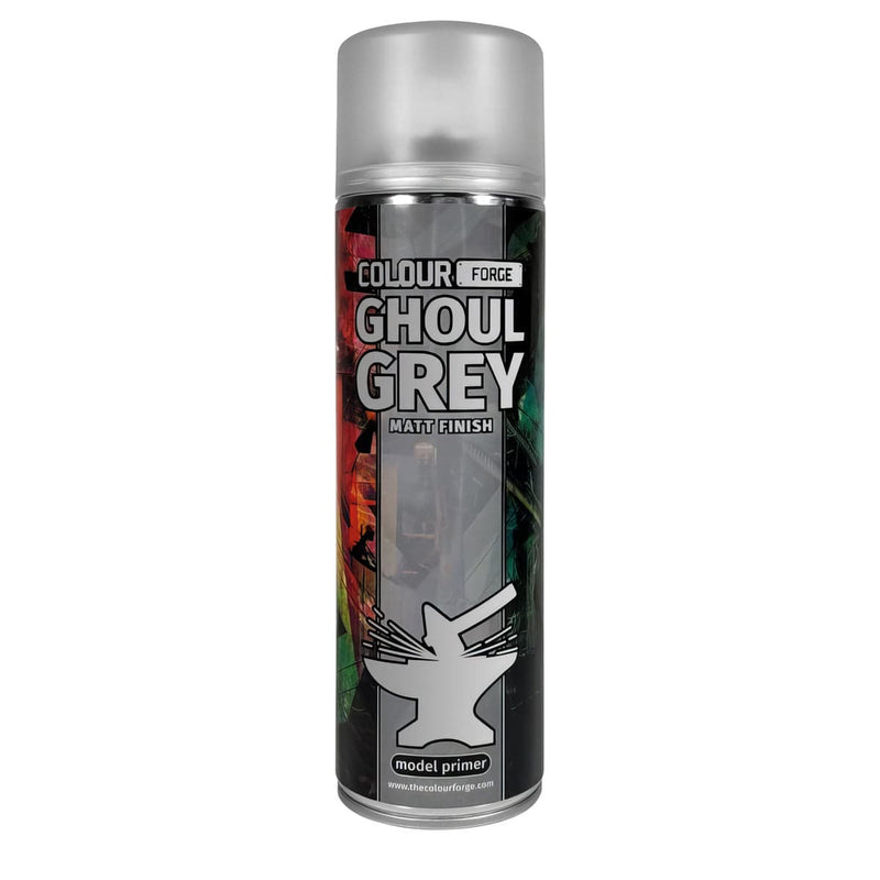 Colour Forge Colour Forge: Ghoul Grey Spray (500ml) available at Northumbrian Tin Soldier