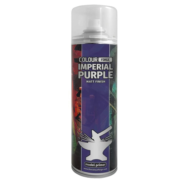 Colour Forge Colour Forge: Imperial Purple Spray (500ml) available at Northumbrian Tin Soldier