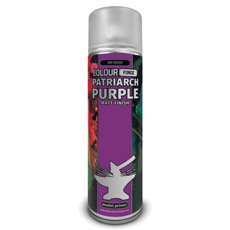 Colour Forge Colour Forge: Patriarch Purple Spray (500ml) available at Northumbrian Tin Soldier