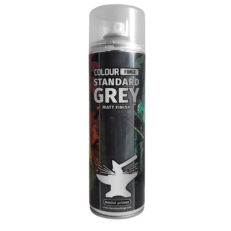 Colour Forge Colour Forge: Standard Grey Spray (500ml) available at Northumbrian Tin Soldier