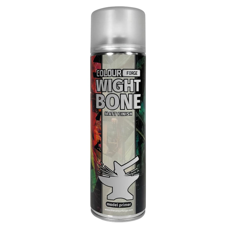 Colour Forge Colour Forge: Wight Bone Spray (500ml) available at Northumbrian Tin Soldier